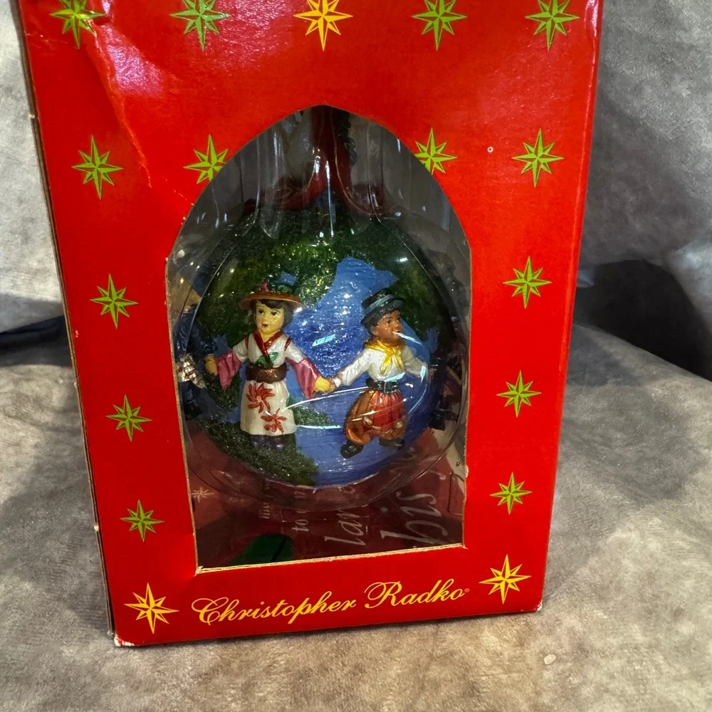 Christopher Radko Christmas Ornament  New  Millennium NIB‎